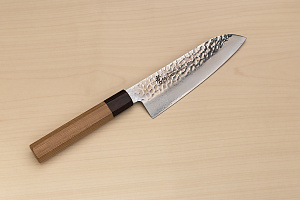 Sakai Takayuki 33-layer VG10 Damascus Santoku knife 170mm (6.7 ") Keyaki (Japanese Elm) handle