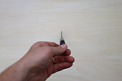 Miki VG1 35 Layers Damascus Nakiri knife 165mm (6.5") Mahogany Pakkawood handle - Knife-Life - Best Japanese Knife Store