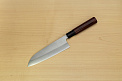 Sakai Genkichi Warikomi AUS8 Santoku knife 180mm (7.1) Magnolia Wood with  Negoro-Nuri Urushi Lacque - Knife-Life - Best Japanese Knife Store