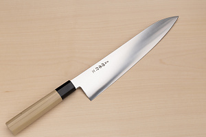 Sakai Takayuki Bohler Uddeholm Gyuto knife 270mm (10.7 ") Magnolia/Buffalo horn handle