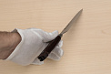 Sakai Takayuki 33-layer Damascus VG10 Petty knife 150mm ( 6 ") Spanish Mahogany handle - Knife-Life - Best Japanese Knife Store