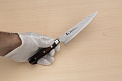 Sakai Takayuki 33-layer Damascus VG10 Petty knife 150mm ( 6 ") Spanish Mahogany handle - Knife-Life - Best Japanese Knife Store