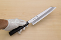 Kagekiyo White Steel 2 Kiritsuke knife 210mm (8.3") Magnolia Wood Urushi lacquer handle - Knife-Life - Best Japanese Knife Store