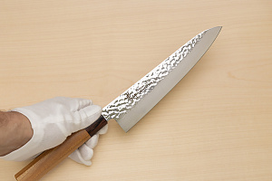 Sakai Takayuki 33-layer VG10 Damascus Gyuto knife 210mm ( 8.3 ") Keyaki (Japanese Elm) handle