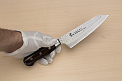 Sakai Takayuki 33-layer Damascus VG10 Bunka knife 160mm ( 6.3 ") Spanish Mahogany handle - Knife-Life - Best Japanese Knife Store
