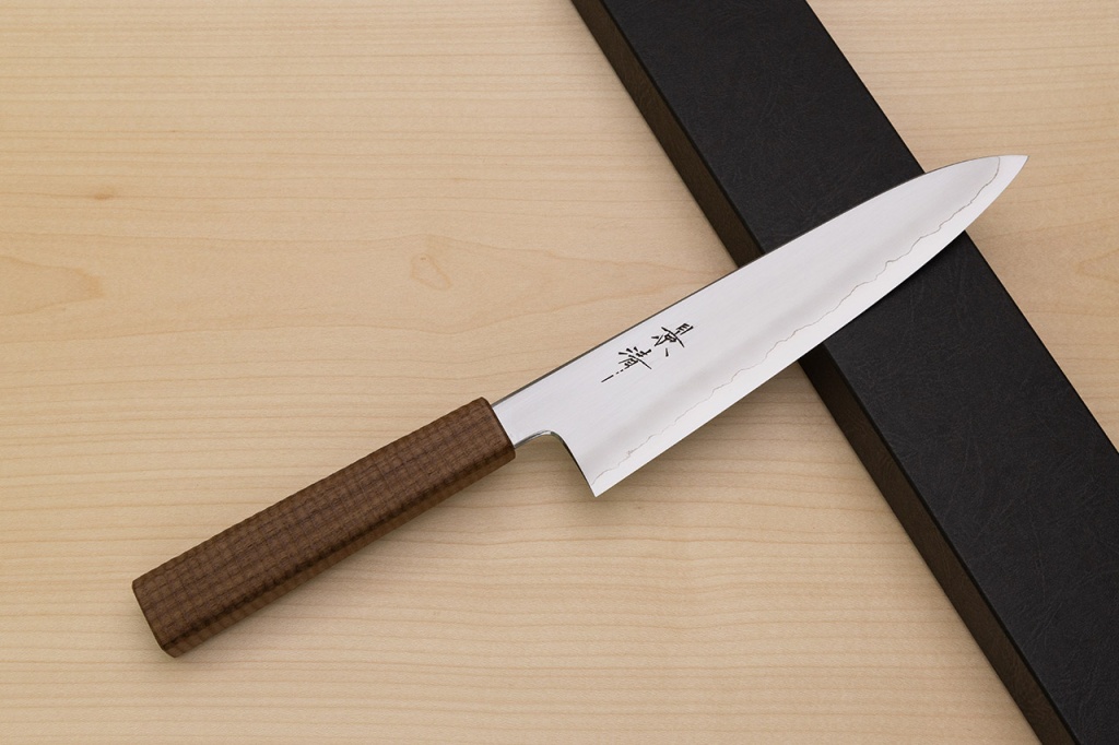 Kagekiyo Silver#3 Gyuto knife 210mm (8.3") Walnut square handle - Knife-Life - Best Japanese Knife Store