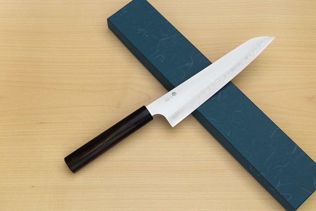 Yoshizawa Blue steel 2 Gyuto knife 210mm (8.3") Rosewood handle - Knife-Life - Best Japanese Knife Store