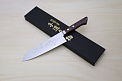 Miki VG10 Gyuto knife 180mm (7.09") Mahogany Pakkawood handle - Knife-Life - Best Japanese Knife Store