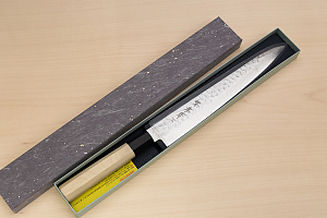Sakai Takayuki 45-layer Damascus AUS10 Sujihiki knife 240mm ( 9.5 ") Magnolia/Italian resin handle