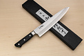 Tetsuhiro VG10 Gyuto knife 240mm (9.5") Black paper micarta - Knife-Life - Best Japanese Knife Store