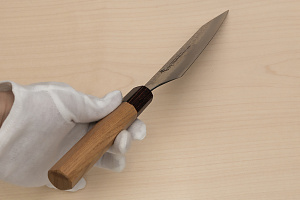 Sakai Takayuki 33-layer VG10 Damascus Bunka knife 160mm (6.3 ") Keyaki (Japanese Elm) handle
