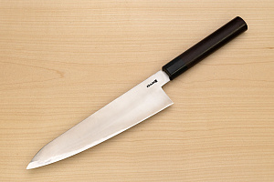 Goko Hamono Mandai Kogetsu Gyuto knife Korikin steel 240 mm (9.5") Rosewood handle