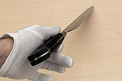 Tetsuhiro VG10 Gyuto knife 240mm (9.5") Black paper micarta - Knife-Life - Best Japanese Knife Store
