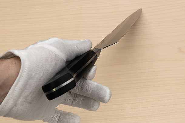 Tetsuhiro VG10 Gyuto knife 240mm (9.5") Black paper micarta