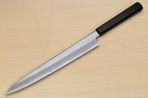 Kagekiyo White steel 2 Sujihiki knife 270mm (10.7") Magnolia Wood Urushi lacquer handle