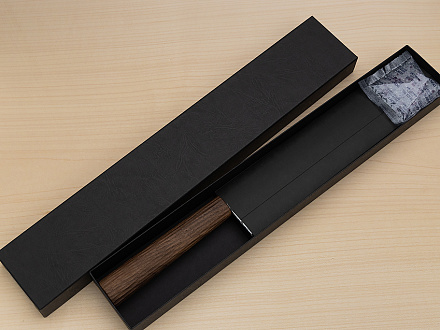 Kagekiyo Silver steel 3 Gyuto knife 240mm (9.5") Walnut handle (hand carved) №2