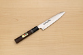 Goko Hamono Mandai Kogetsu Petty knife Korikin steel 150 mm (5.91") Rosewood handle - Knife-Life - Best Japanese Knife Store