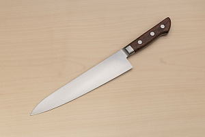 Sakai Takayuki Blue Steel 2 Gyuto knife 210mm ( 8.3 ") Packer Wood handle