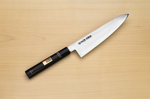 Goko Hamono Musashinokuni Kogetsu SK5 Gyuto knife 240mm (9.5") Rosewood handle Goko Hamono Musashinokuni Kogetsu SK5 Gyuto knife 240mm (9.5") Rosewood handle