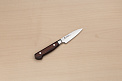 Sakai Takayuki 33-layer Damascus VG10 Petty knife 80mm ( 3.2 ") Spanish Mahogany handle - Knife-Life - Best Japanese Knife Store