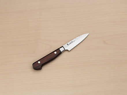 Sakai Takayuki 33-layer Damascus VG10 Petty knife 80mm ( 3.2 ") Spanish Mahogany handle