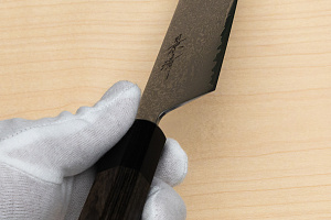 Kagekiyo VG10 Damascus Kiritsuke knife 210mm (8.3") Wood micarta