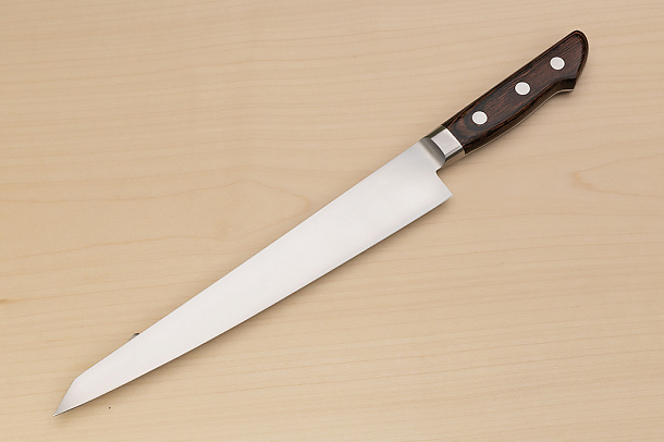Sakai Takayuki Blue Steel 2 Sujihiki knife 240mm ( 9.5 ") Packer Wood handle
