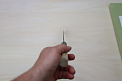 Miki White steel 2 Usuba Knife 190mm (7.49") Magnolia Wood Handle - Knife-Life - Best Japanese Knife Store