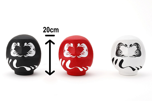 Designer's White Daruma Medium 20cm Designer's White Daruma Medium 20cm