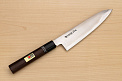 Goko Hamono Mandai Kogetsu Gyuto knife Korikin steel 210 mm (8.3") Rosewood handle - Knife-Life - Best Japanese Knife Store