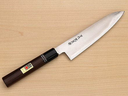 Goko Hamono Mandai Kogetsu Gyuto knife Korikin steel 210 mm (8.3") Rosewood handle