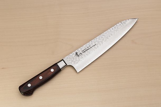 Sakai Takayuki 33-layer Damascus VG10 Gyuto knife 210mm (8.3 ") Spanish Mahogany handle