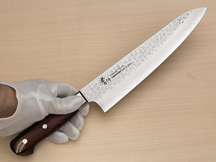 Sakai Takayuki 33-layer Damascus VG10 Gyuto knife 240mm ( 9.5 ") Spanish Mahogany handle