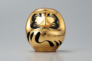 Designer's Premium Gold Daruma Small 12cm