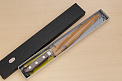 Sakai Takayuki Blue Steel 2 Sujihiki knife 240mm ( 9.5 ") Packer Wood handle - Knife-Life - Best Japanese Knife Store
