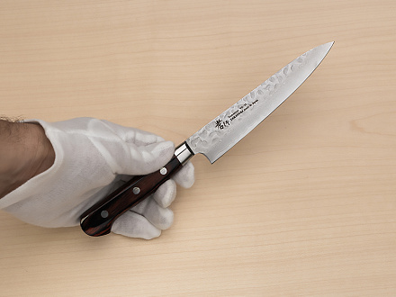 Sakai Takayuki 33-layer Damascus VG10 Petty knife 150mm ( 6 ") Spanish Mahogany handle