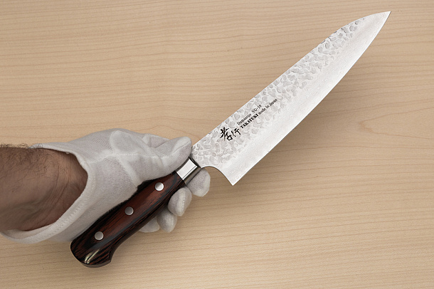 Sakai Takayuki 33-layer Damascus VG10 Gyuto knife 210mm (8.3 ") Spanish Mahogany handle