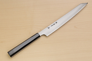 Sakai Takayuki Silver steel 3  Yanagiba knife 270mm ( 10.7 ") Ebony/Buffalo horn handle