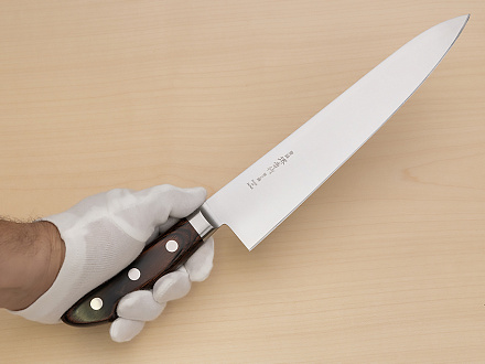 Sakai Takayuki Blue Steel 2 Gyuto knife 240mm ( 9.5 ") Packer Wood handle