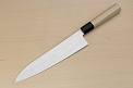 Sakai Takayuki Bohler Uddeholm Gyuto knife 240mm (9.5 ") Magnolia/Buffalo horn handle - Knife-Life - Best Japanese Knife Store