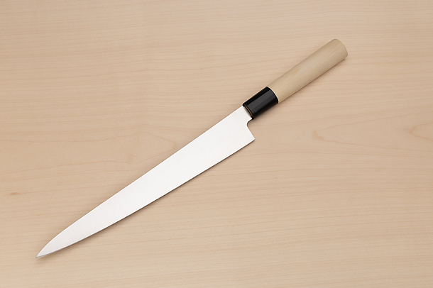 Sakai Takayuki AUS8 Sujihiki knife 240mm (9.5 ") Magnolia/Buffalo horn handle