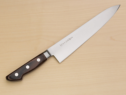Sakai Takayuki Blue Steel 2 Gyuto knife 240mm ( 9.5 ") Packer Wood handle
