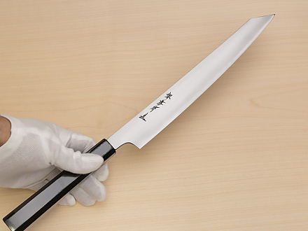Sakai Takayuki Silver steel 3  Yanagiba knife 270mm ( 10.7 ") Ebony/Buffalo horn handle
