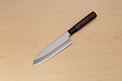 Sakai Genkichi Warikomi Blue steel 2 Santoku knife 180mm (7.1) Magnolia Wood with  Negoro-Nuri Urushi Lacque - Knife-Life - Best Japanese Knife Store