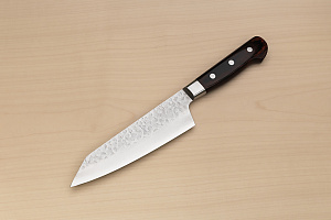 Sakai Takayuki 33-layer Damascus VG10 Bunka knife 160mm (6.3 ") Spanish Mahogany handle