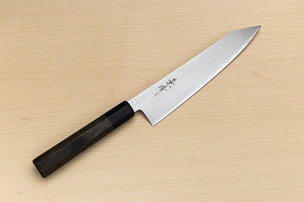 Kagekiyo VG10 Damascus Kiritsuke knife 210mm (8.3") Wood micarta