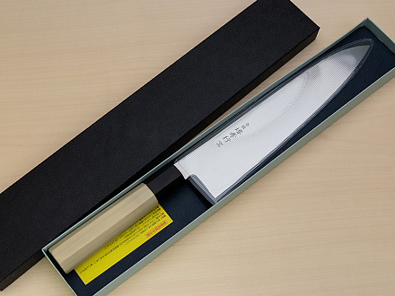 Sakai Takayuki Bohler Uddeholm Gyuto knife 240mm ( 9.5 ") Magnolia/Buffalo horn handle