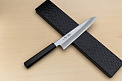 Kagekiyo White steel 2 Gyuto knife 210mm (8.3") Magnolia Wood Urushi lacquer handle - Knife-Life - Best Japanese Knife Store