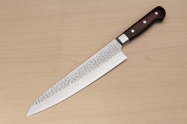 Sakai Takayuki 33-layer Damascus VG10 Gyuto knife 240mm ( 9.5 ") Spanish Mahogany handle