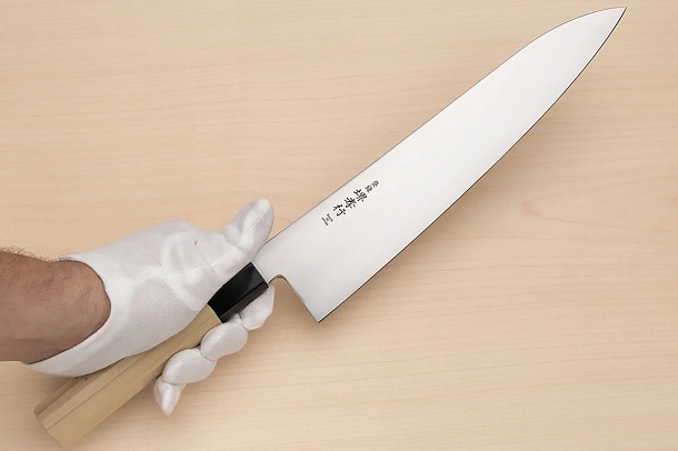 Sakai Takayuki Bohler Uddeholm Gyuto knife 270mm (10.7 ") Magnolia/Buffalo horn handle